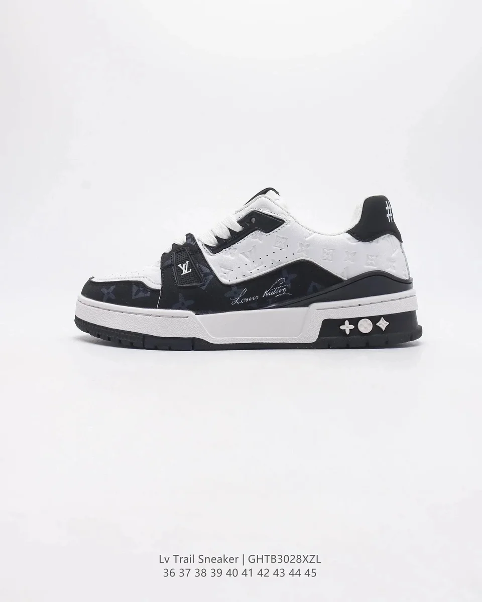 Louis Vuitton LV Trainer Lv Trail Black/White Sneakers