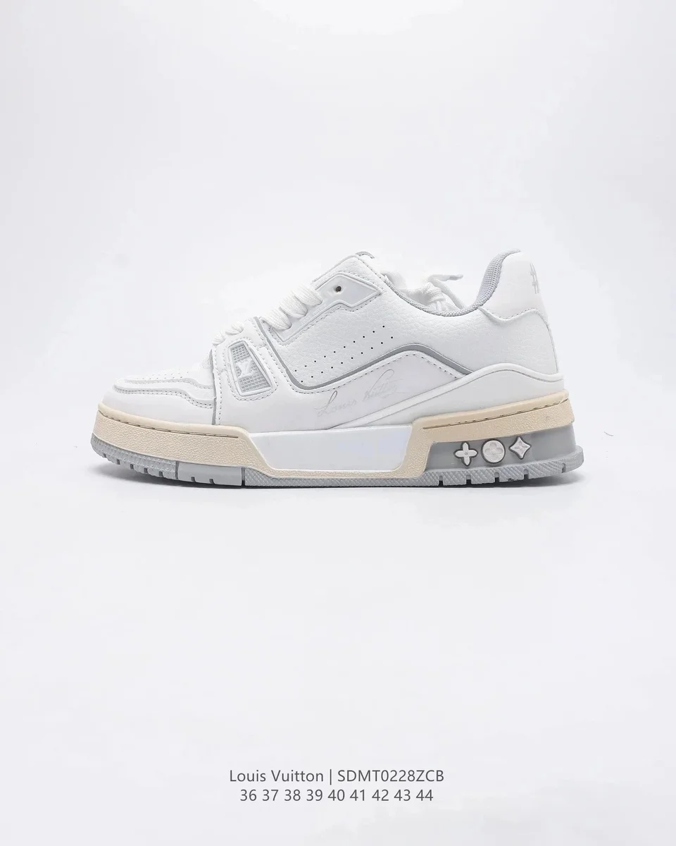 Louis Vuitton LV Trainer White Sneakers