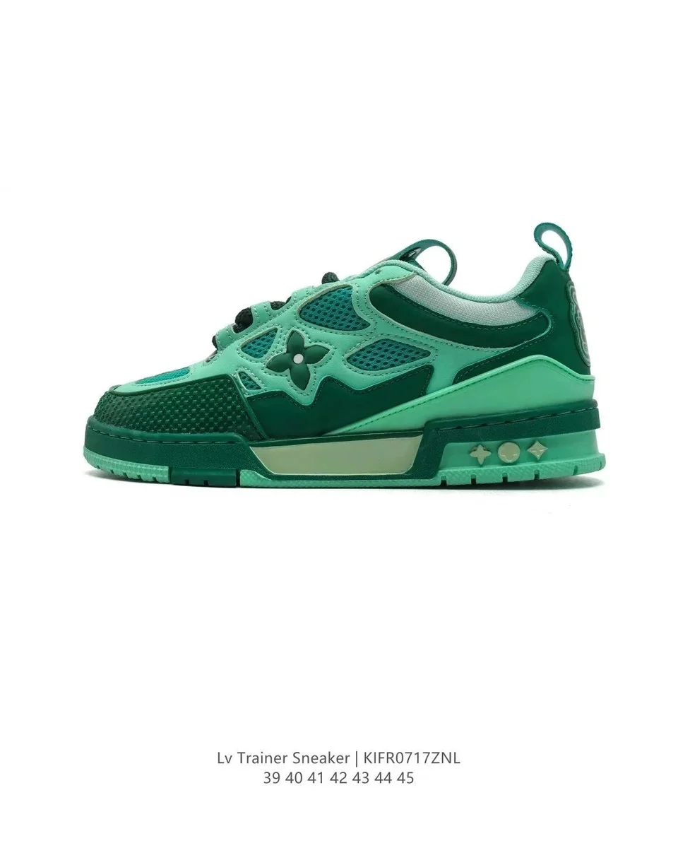 Louis Vuitton LV Trainer Sneaker Green