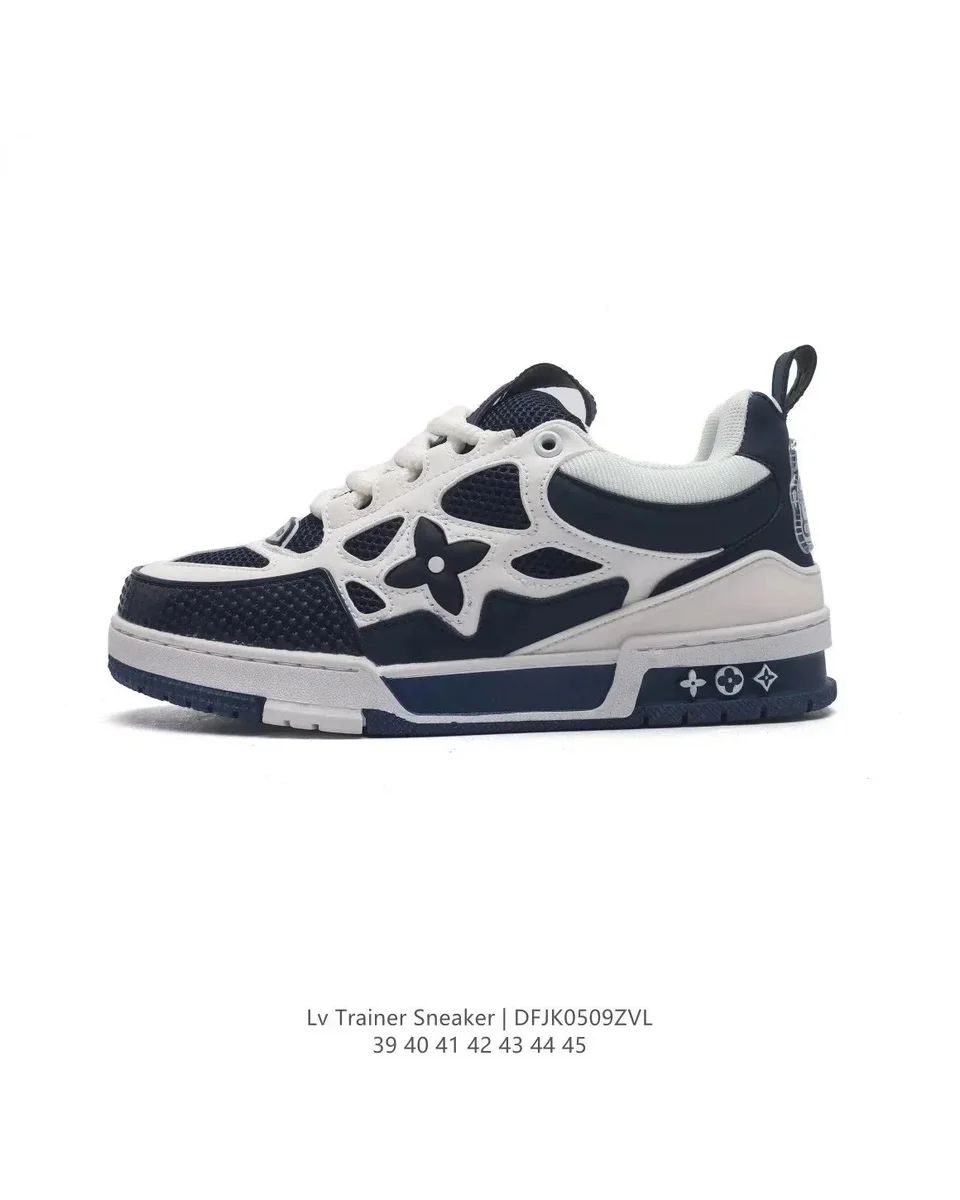Louis Vuitton LV Trainer Sneaker White/Navy