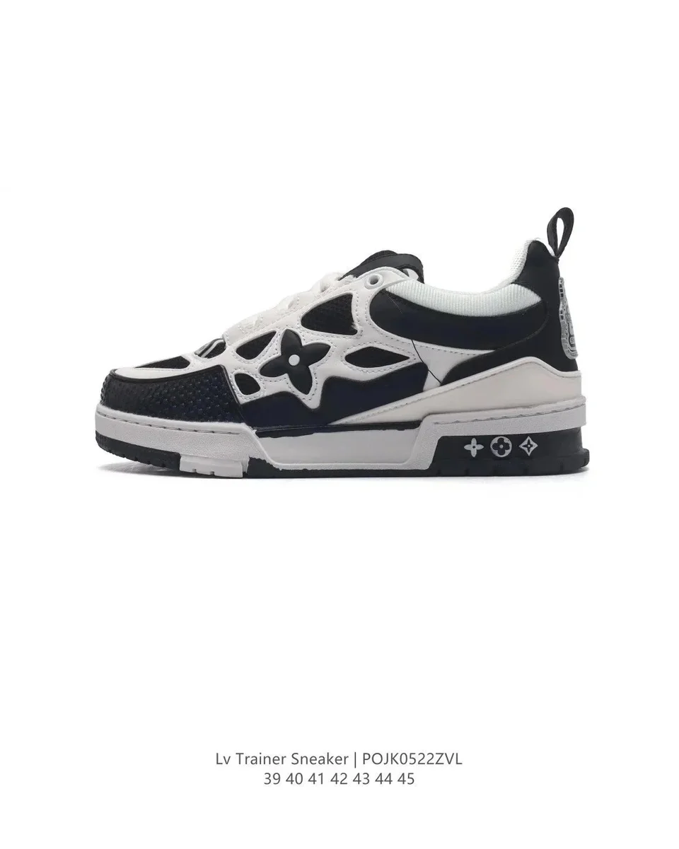 Louis Vuitton LV Trainer Sneaker Black/White