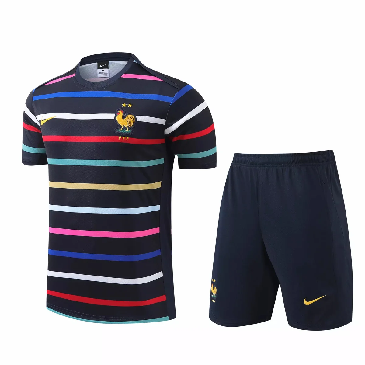 Nike France Football Jersey Set Black Multi