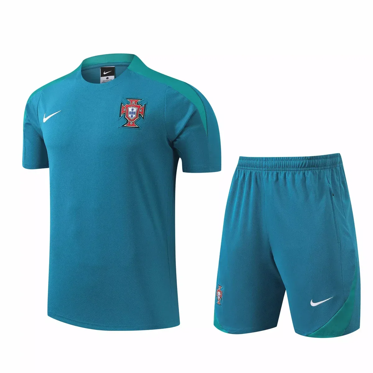 Nike Portugal Training Set Teal Blue Sporty