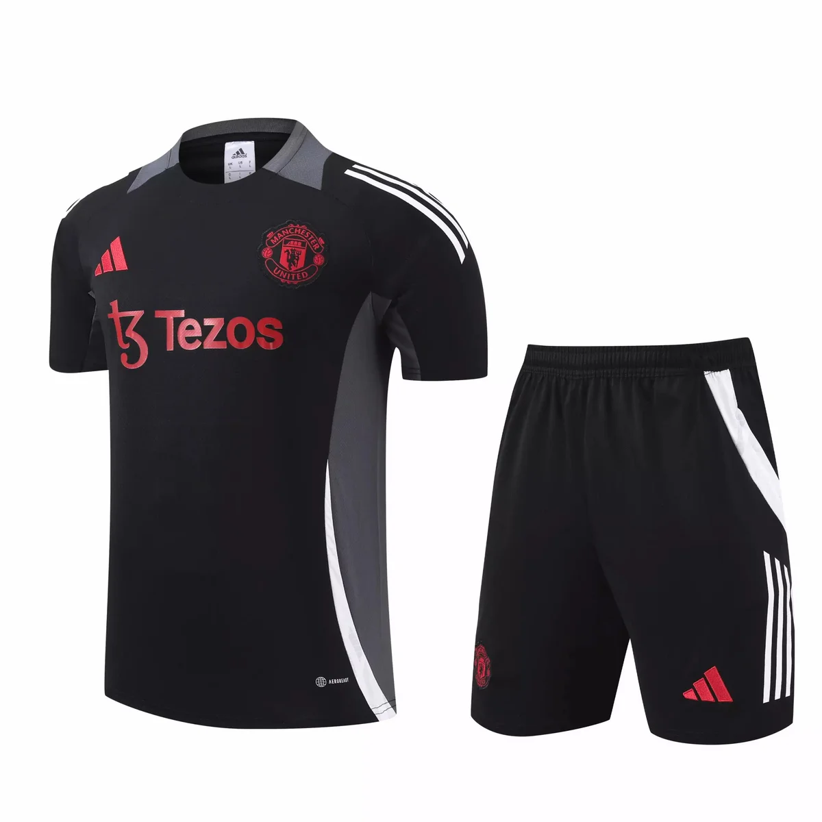 Adidas Manchester United Black Training Set