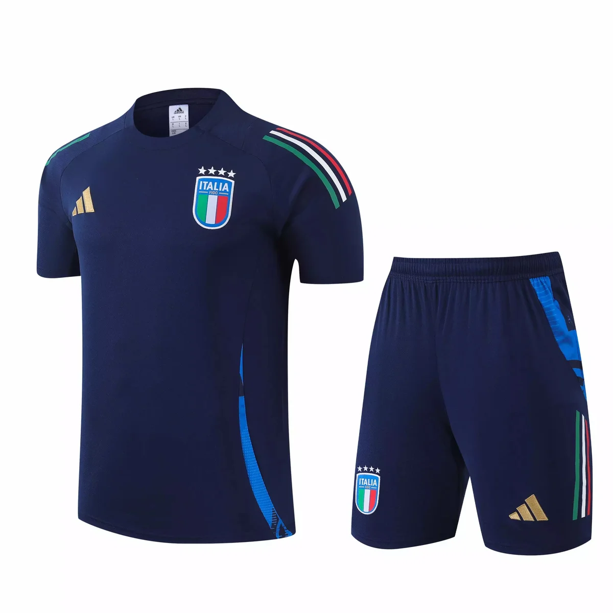 Adidas Italia Classic Football Set Deep Blue