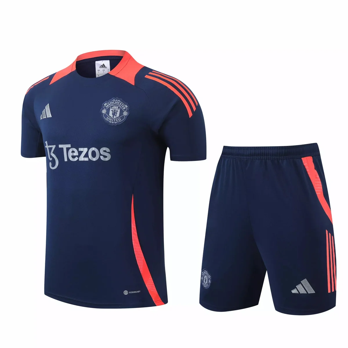 Adidas Manchester United Training Set Navy/Orange