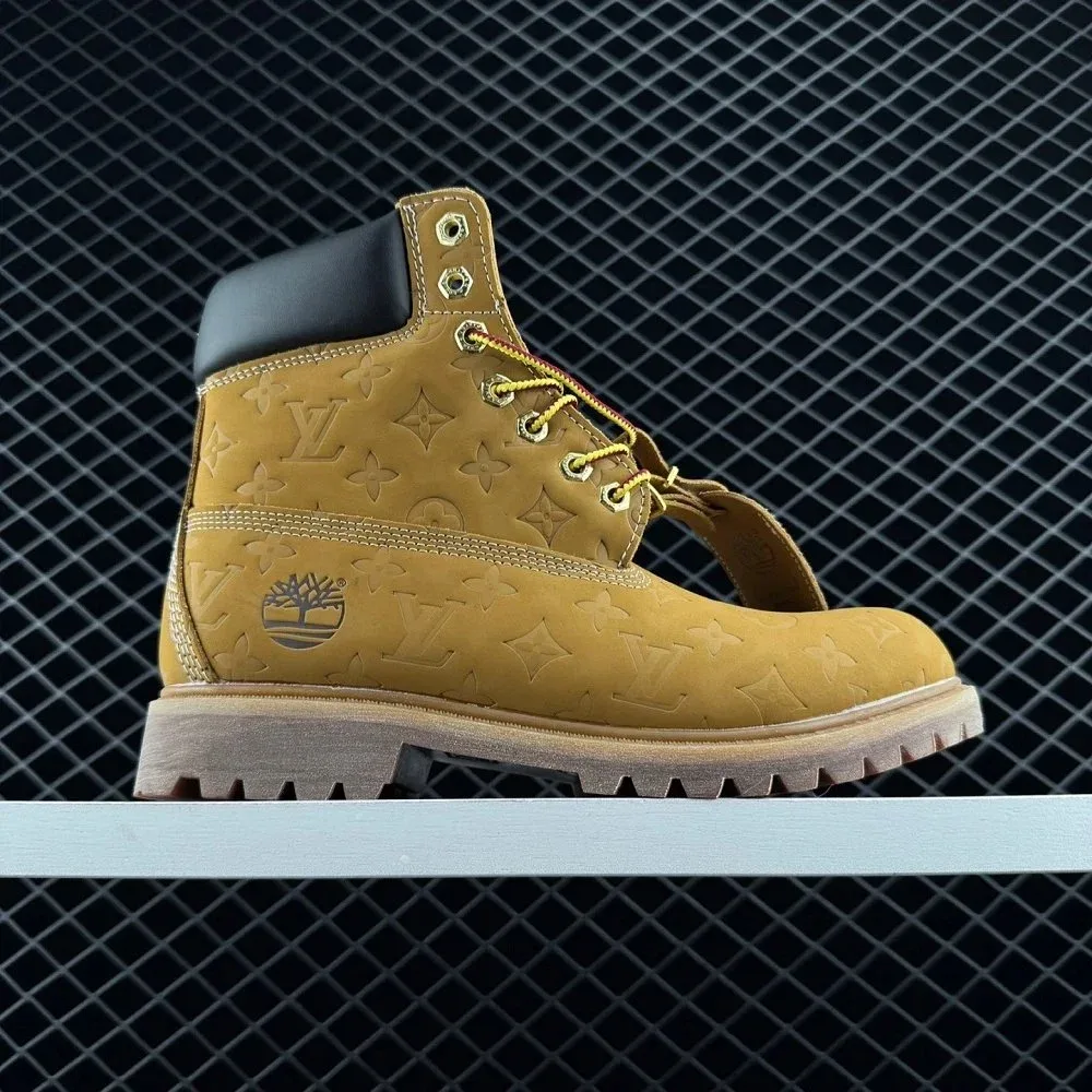 Louis Vuitton Louis Vuitton Tabi Monogram Wheat Boots Brown