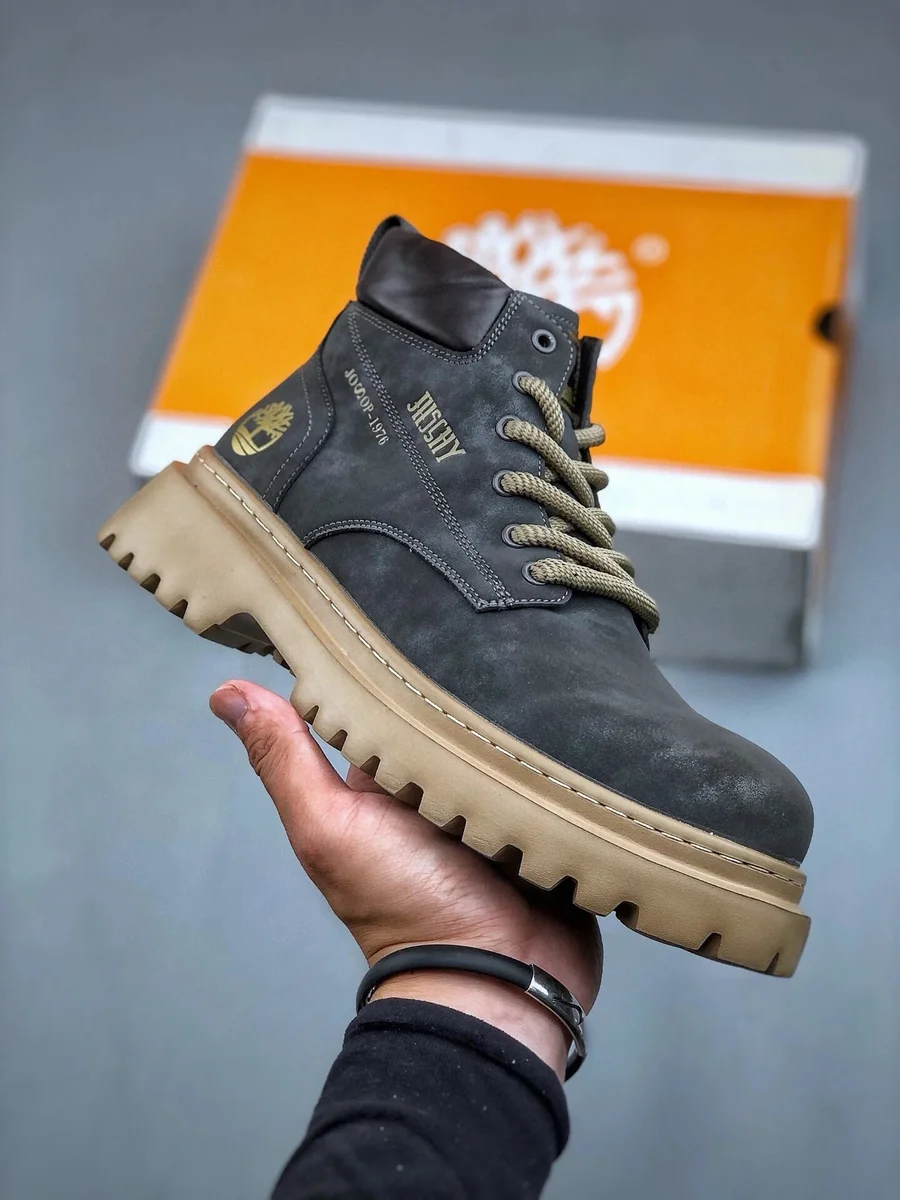 Timberland 6-Inch Premium Dark Grey Boots