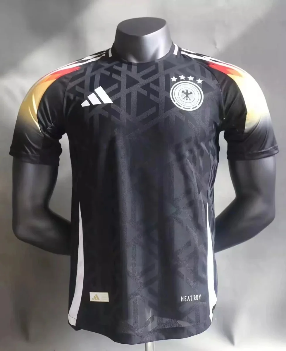 Adidas Classic Football Germany Away Jersey Black