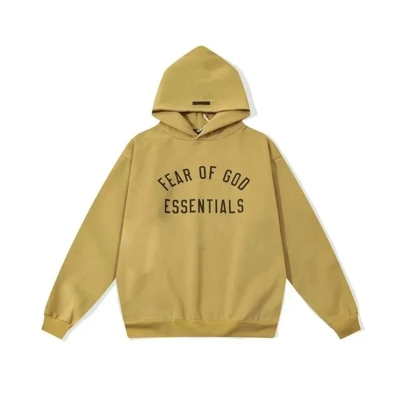 Fear of God Essentials Gold Hoodie