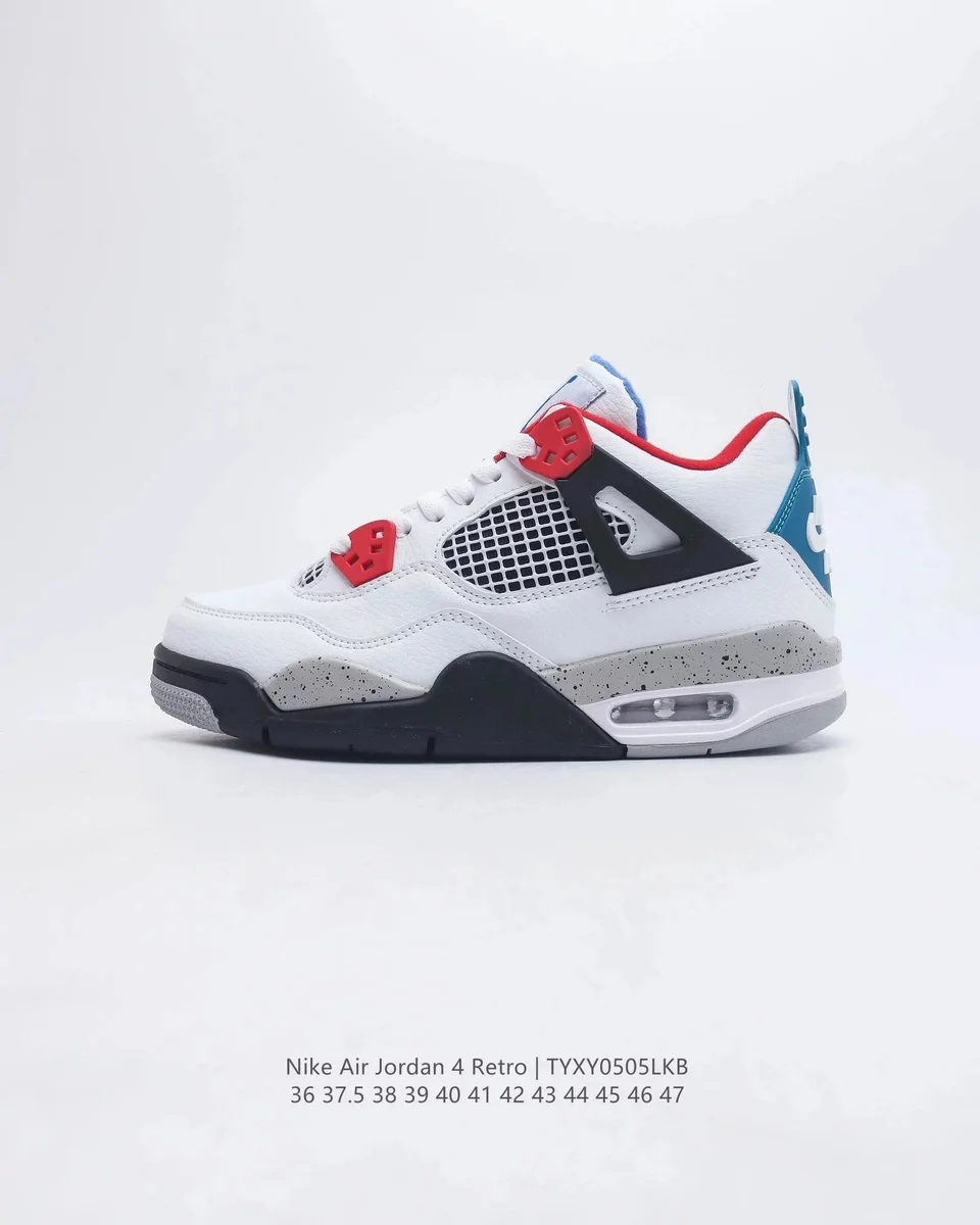 Nike Air Jordan 4 Retro 'Fire Red' Sneakers