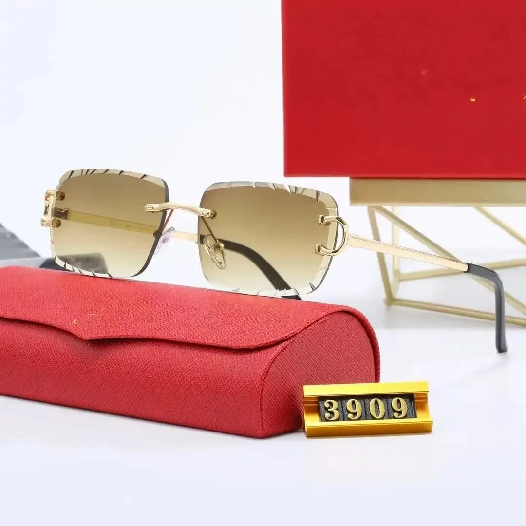 Cartier Cartier Soleil Blanc Gold Gradient Sunglasses Gold - 1