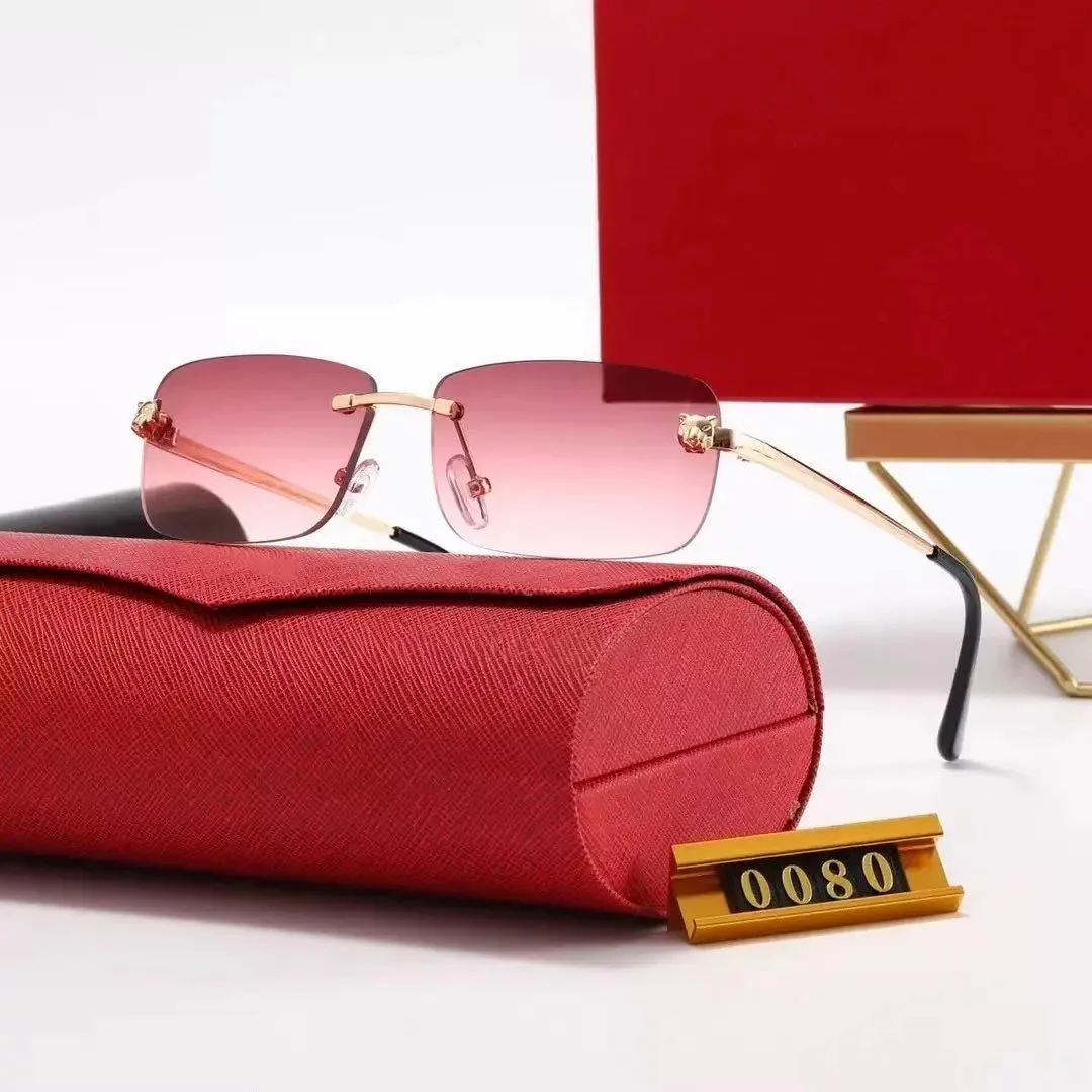 Cartier Soleil Blanc Gradient Pink Sunglasses