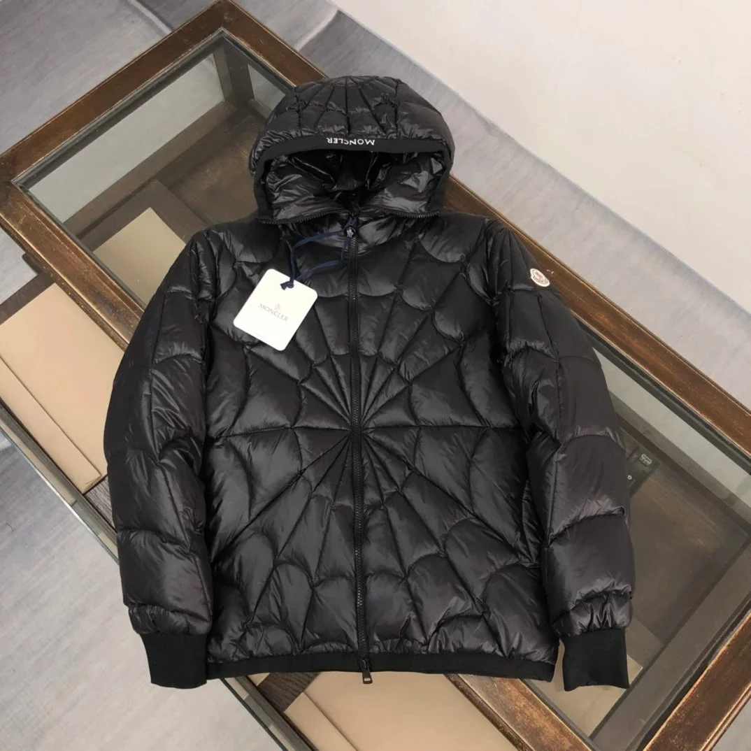 Moncler Black Diamond Quilted Parka