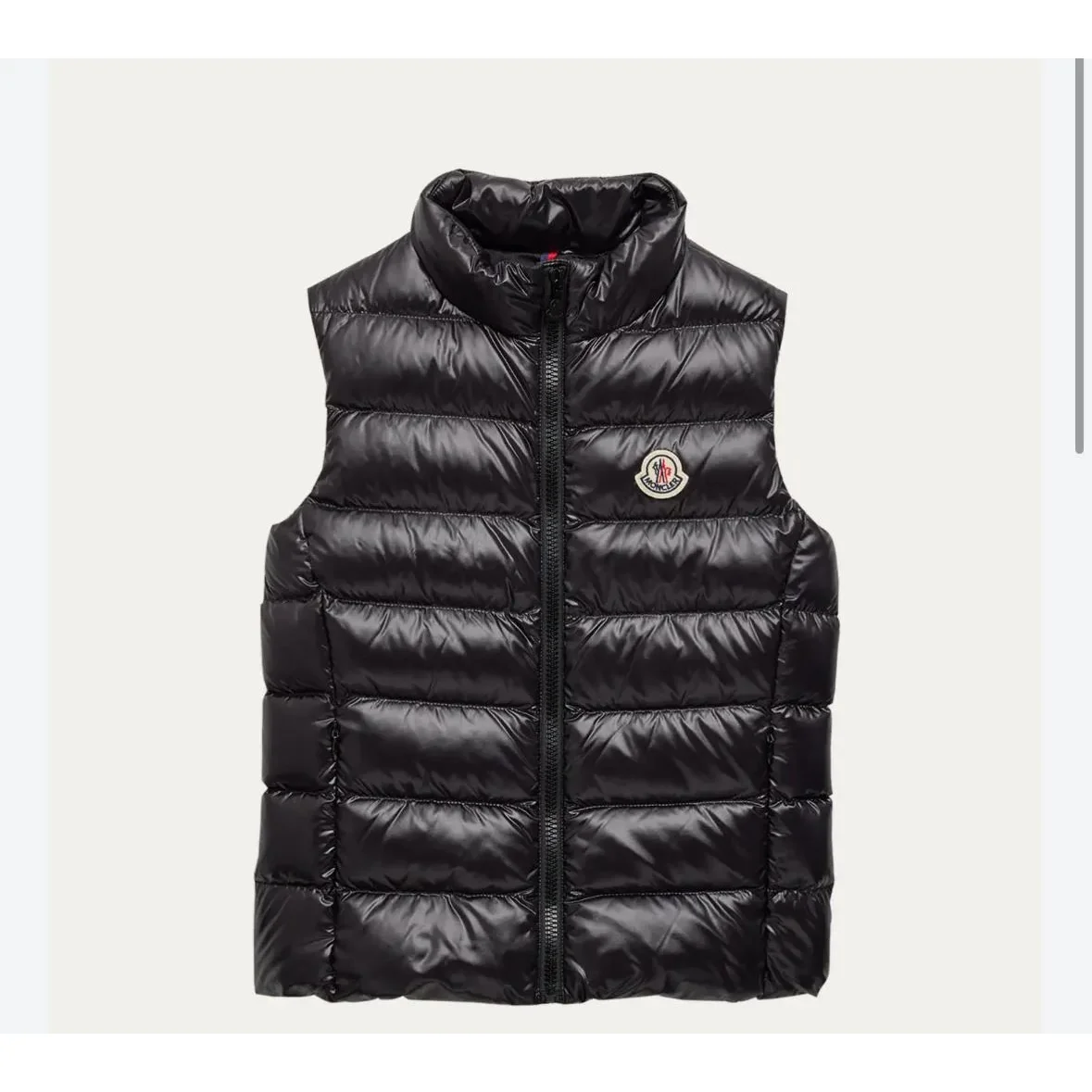 Moncler Black Padded Vest