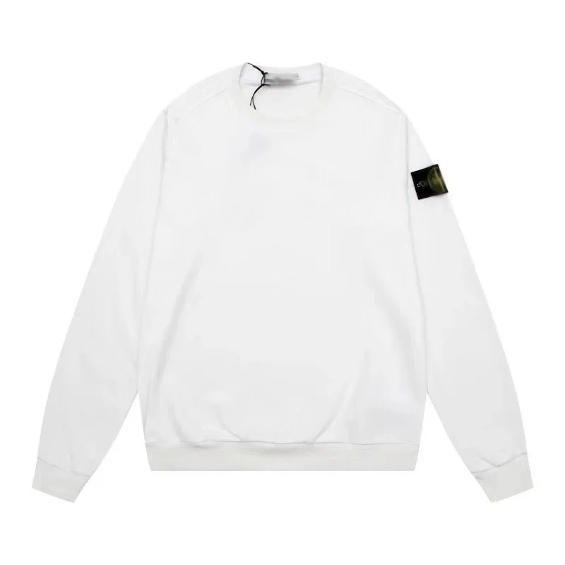Stone Island 68-15 White Hoodie