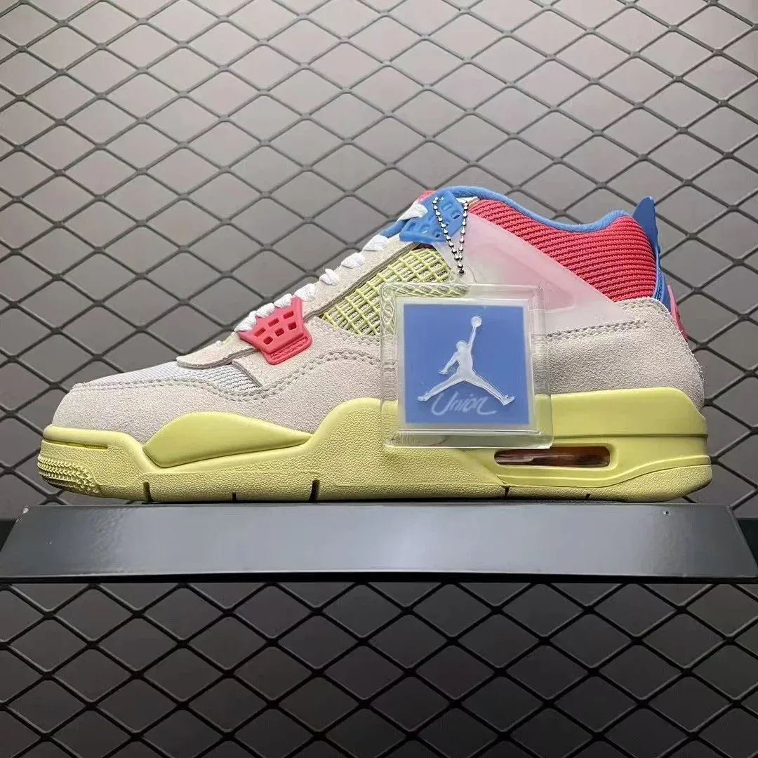 Nike Air Jordan 4 Union Sail/University Red Sneakers