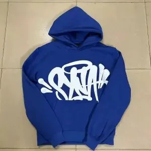 Blue Graffiti Hoodie Sweatshirt