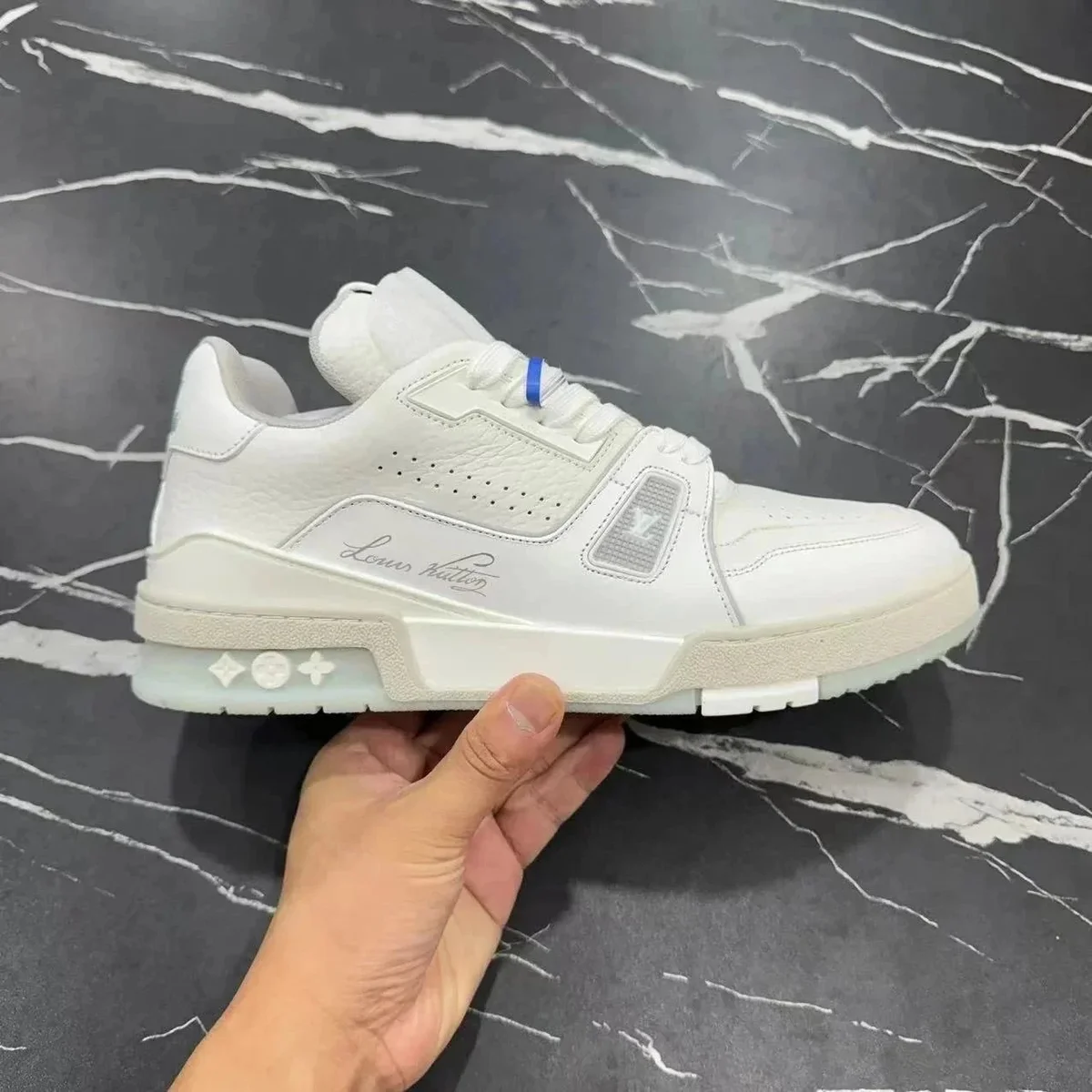 Louis Vuitton LV Trainer White Sneakers