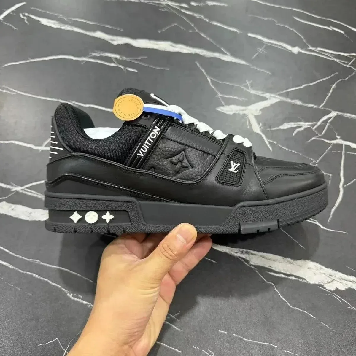 Louis Vuitton LV Trainer Black Sneakers