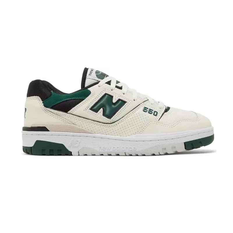 New Balance 550 Sea Salt Pine Green BB550VTC Sneakers
