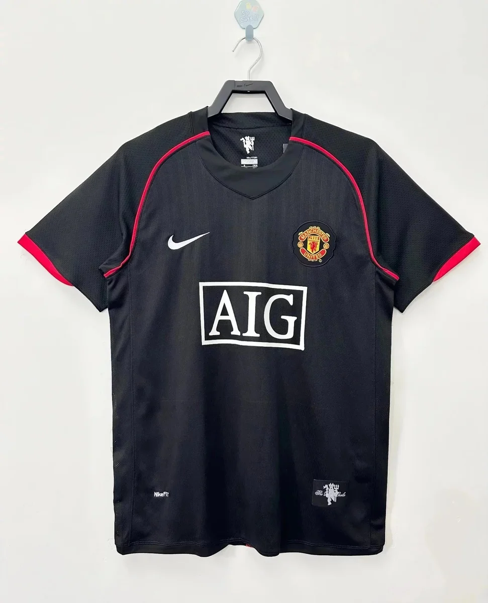 Nike Manchester United Black Red Jersey