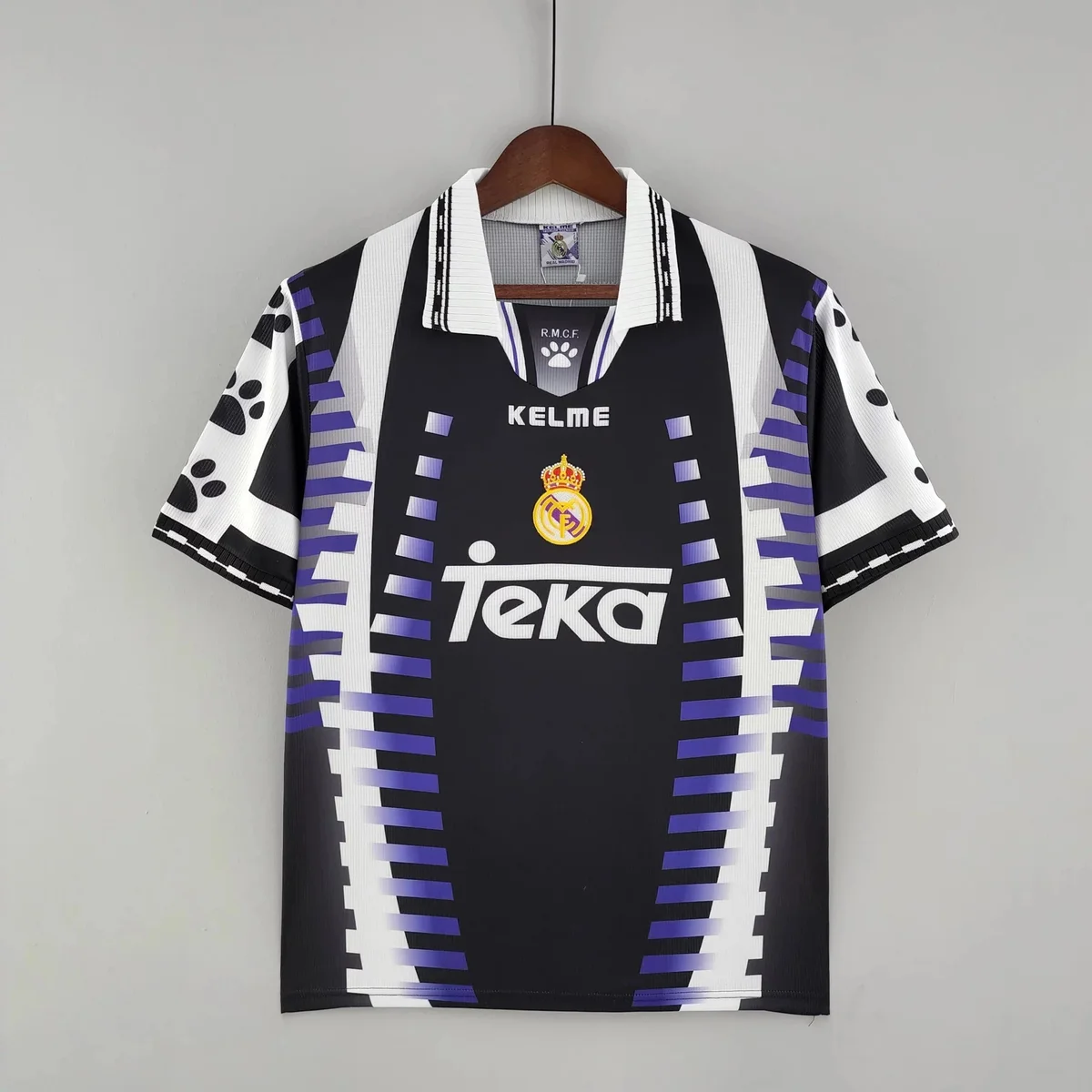 Kelme Real Madrid Black & White Jersey