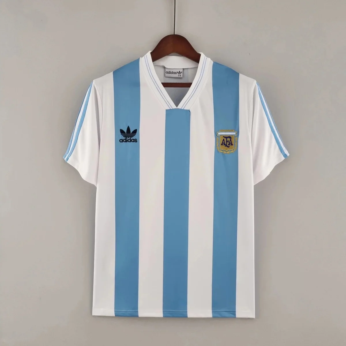 Adidas Argentina Home Jersey White/Blue Football Shirt