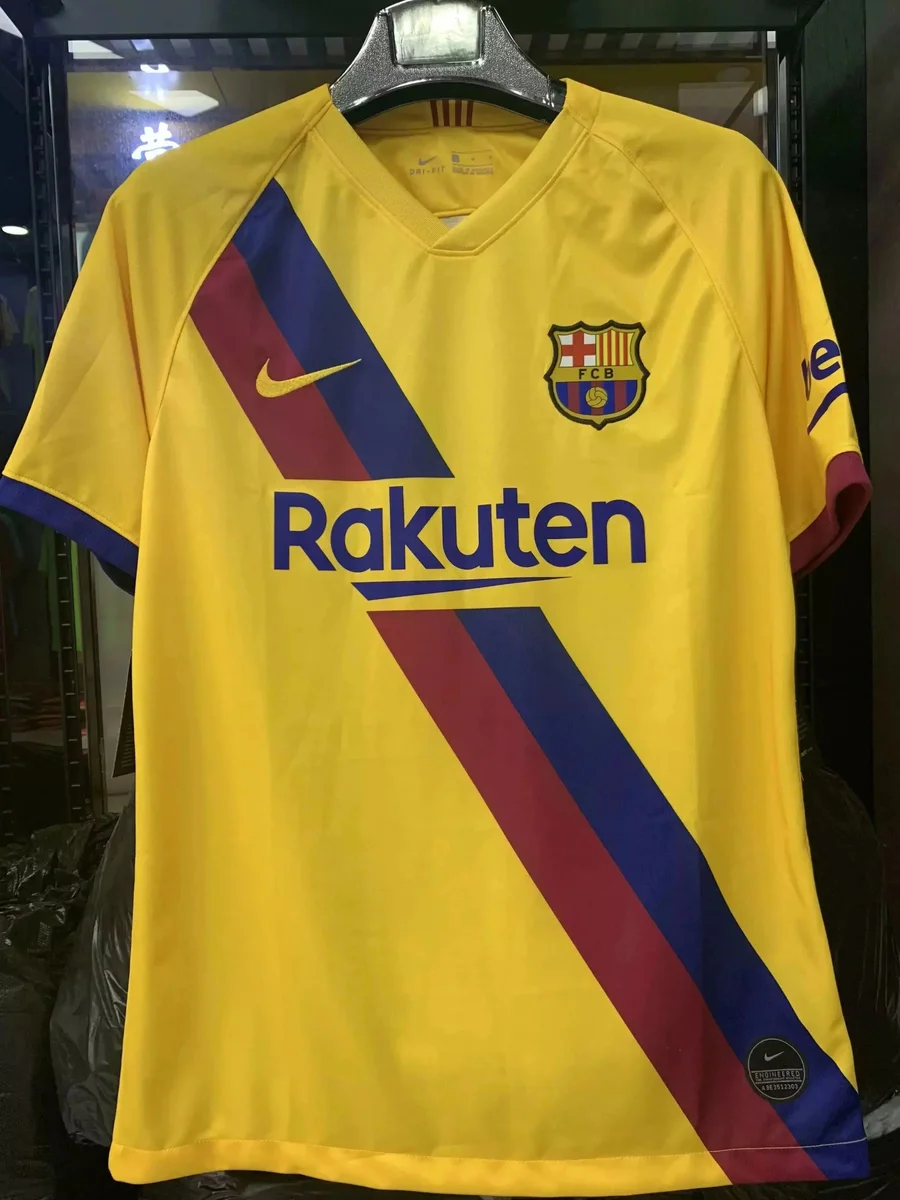 Nike FC Barcelona Away Jersey Yellow