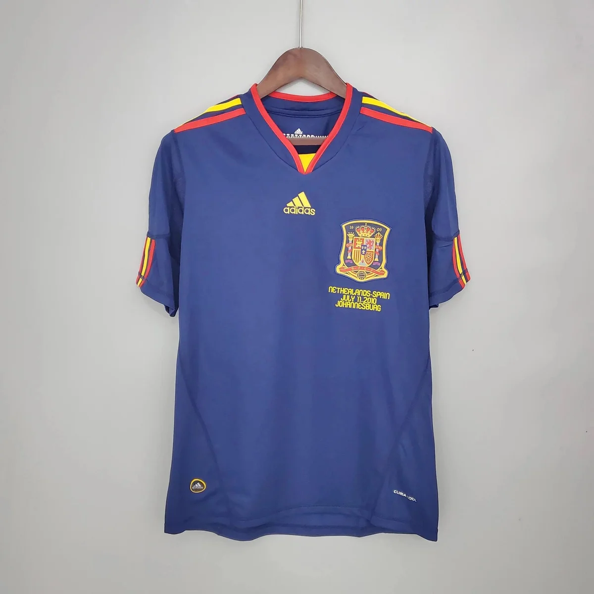 Adidas Spain National Team Jersey Blue Red Yellow