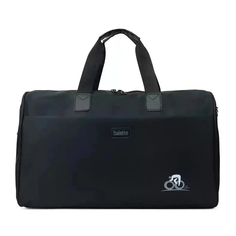 Black Bicycle 002 Travel Duffle Bag