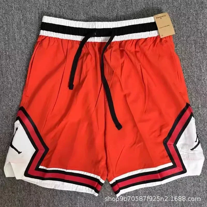Nike Air Jordan Jumpman Red Basketball Shorts