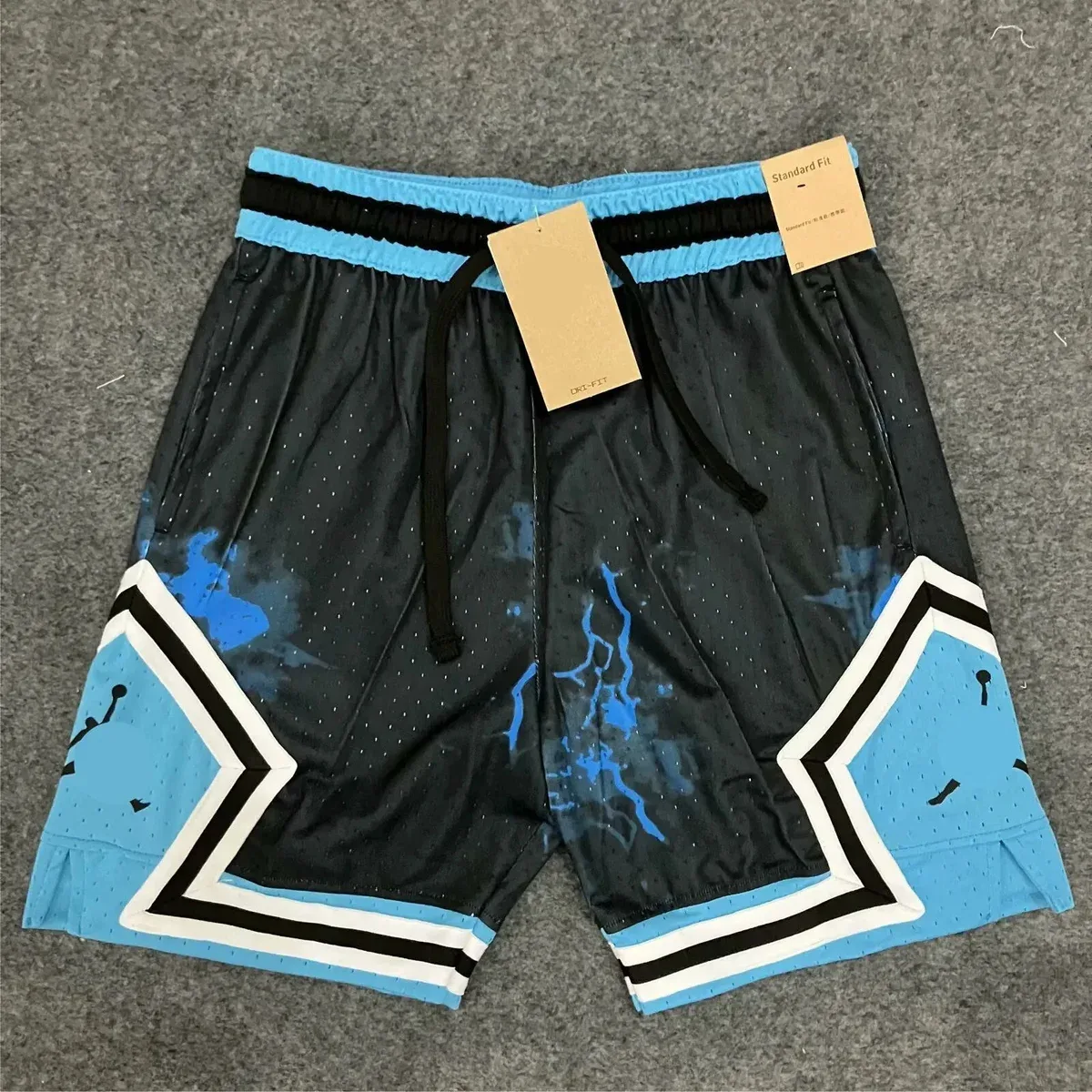 Nike Air Jordan Jumpman Black/Blue Shorts