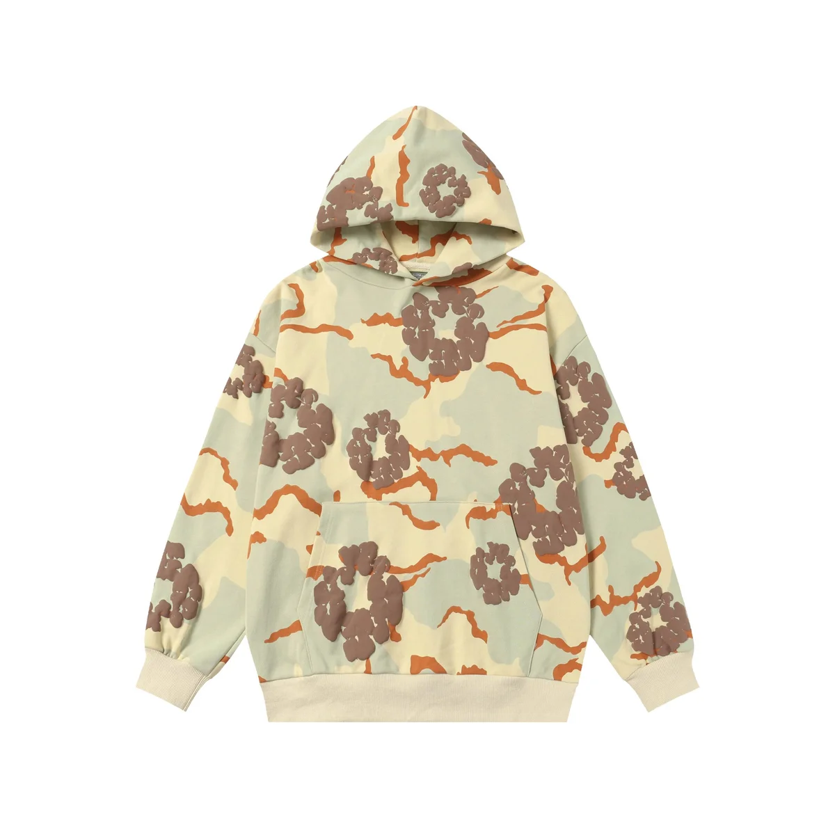 Unisex Camo Print Hoodie Sweatshirt