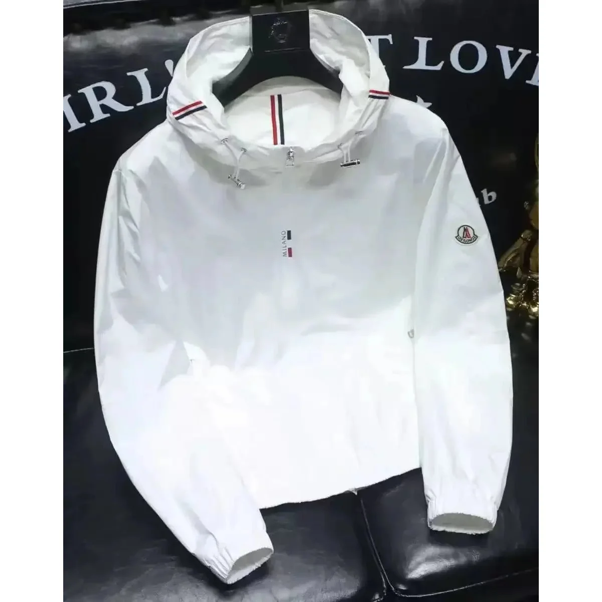 Moncler Maya White Lightweight Jacket