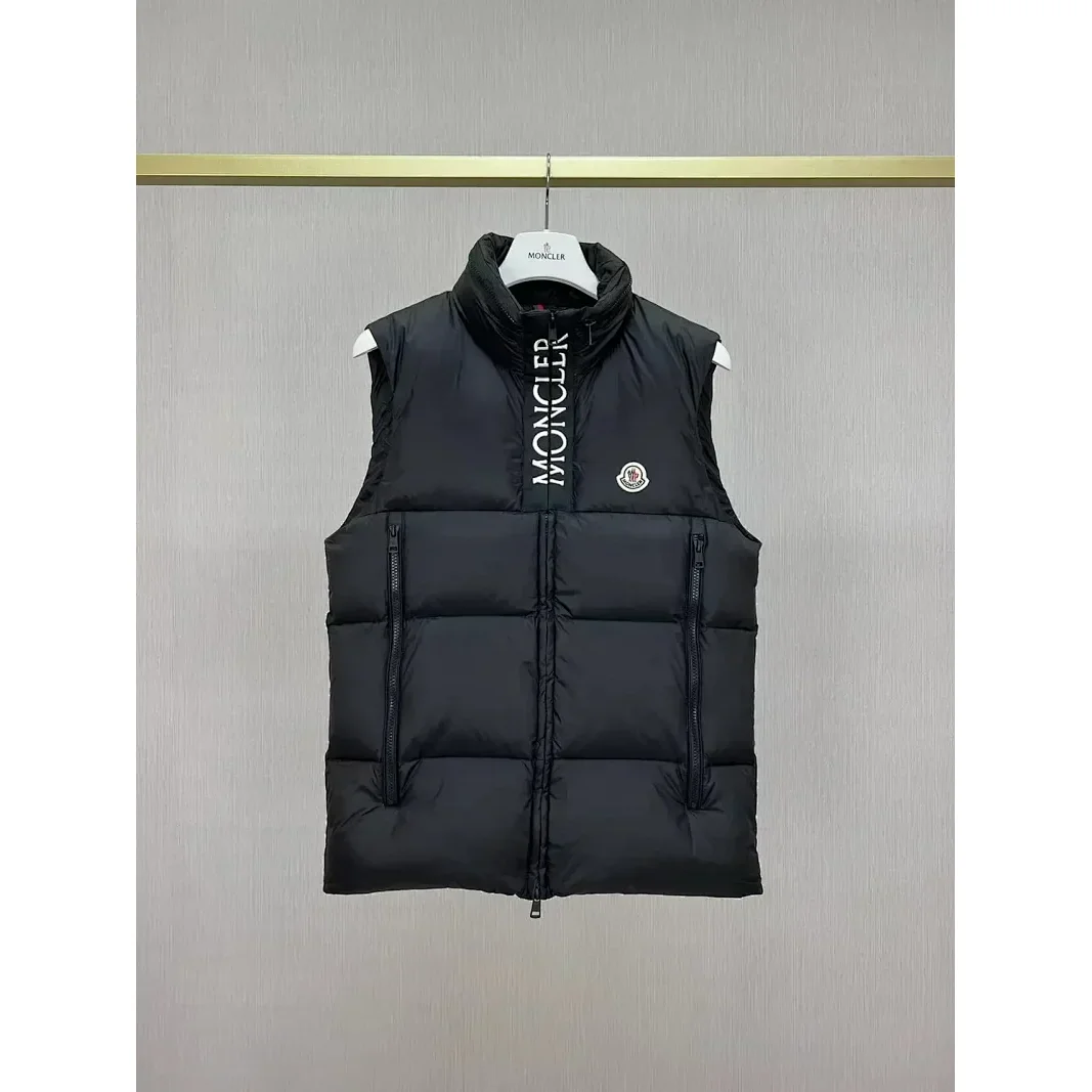 Moncler Black Puffer Vest