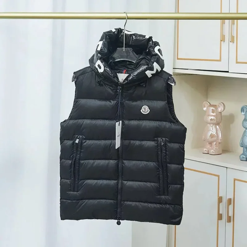 Moncler Maya Black Puffer Vest