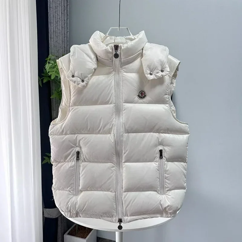 Moncler Maya White Puffer Vest