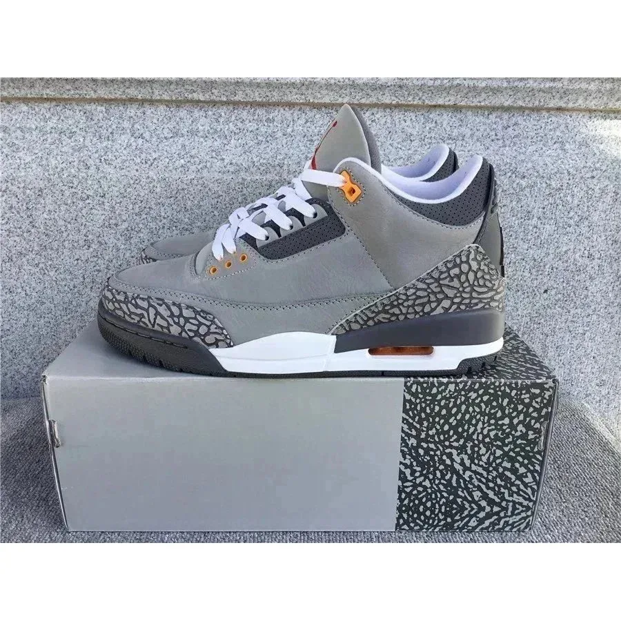 Nike Air Jordan 3 'Cool Grey' Sneakers
