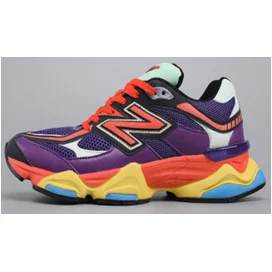 New Balance 900 Purple Orange Sneakers