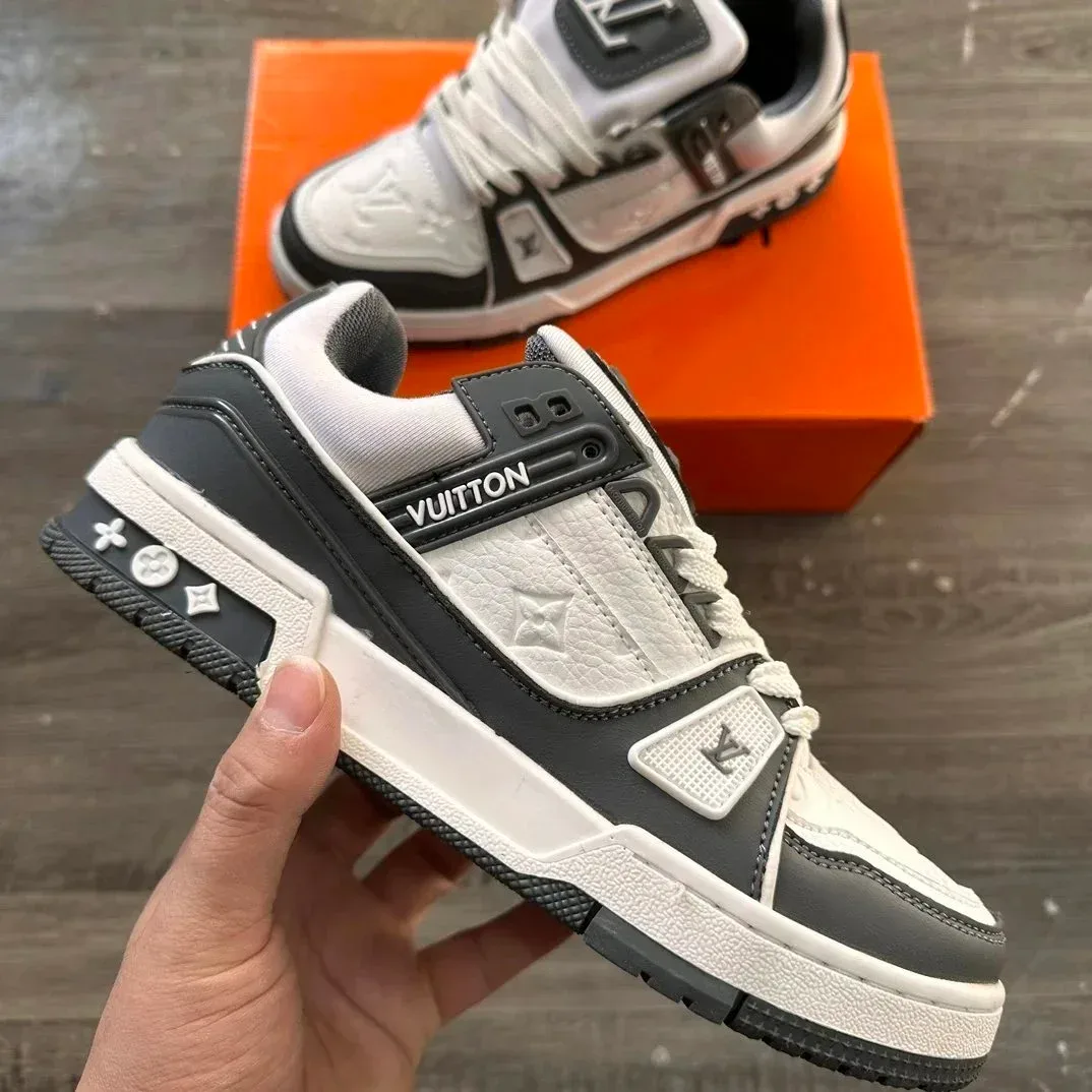 Louis Vuitton LV Trainer White/Grey Sneakers