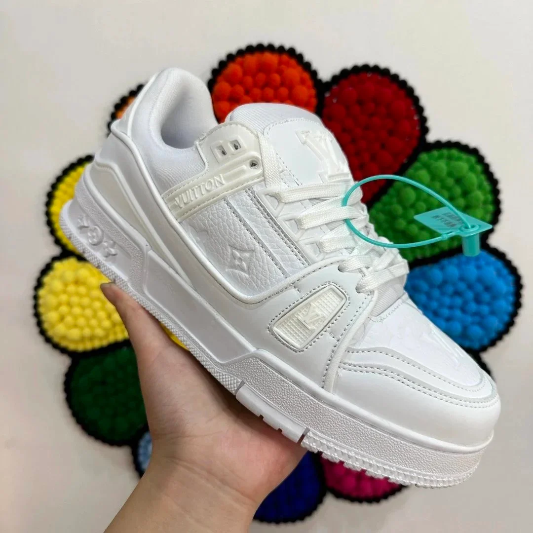 Louis Vuitton LV Trainer White Sneakers