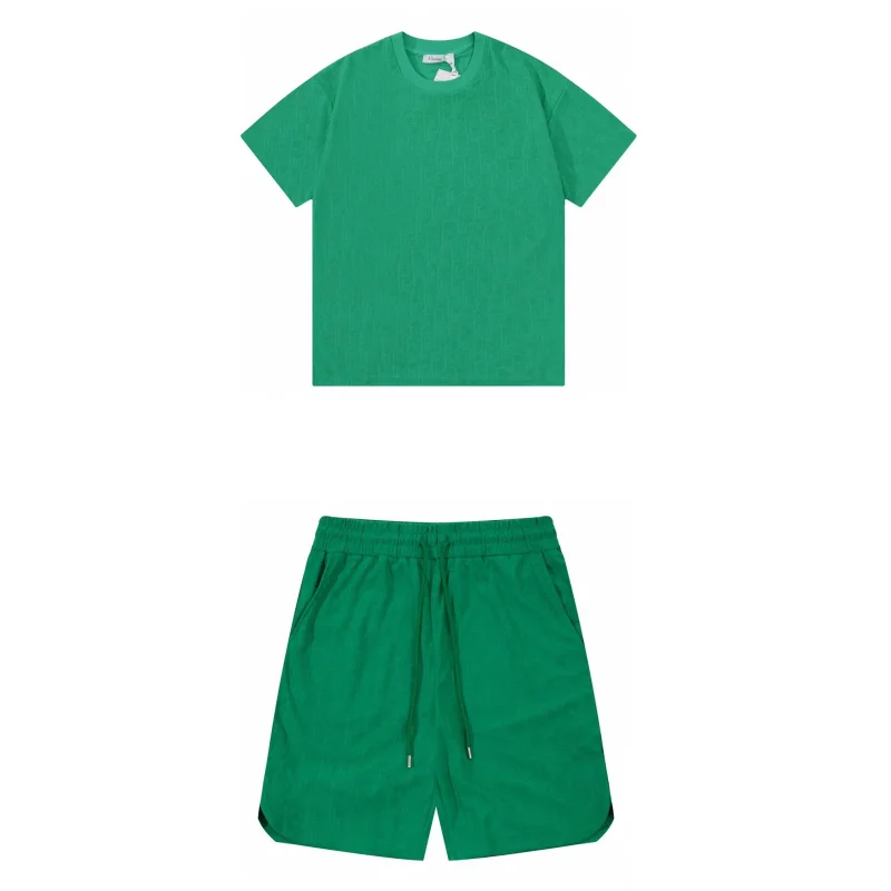 Green Solid Co-ord Set