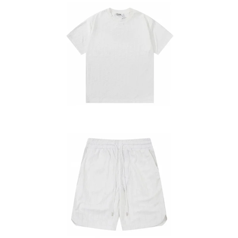 White Solid Co-ord Set