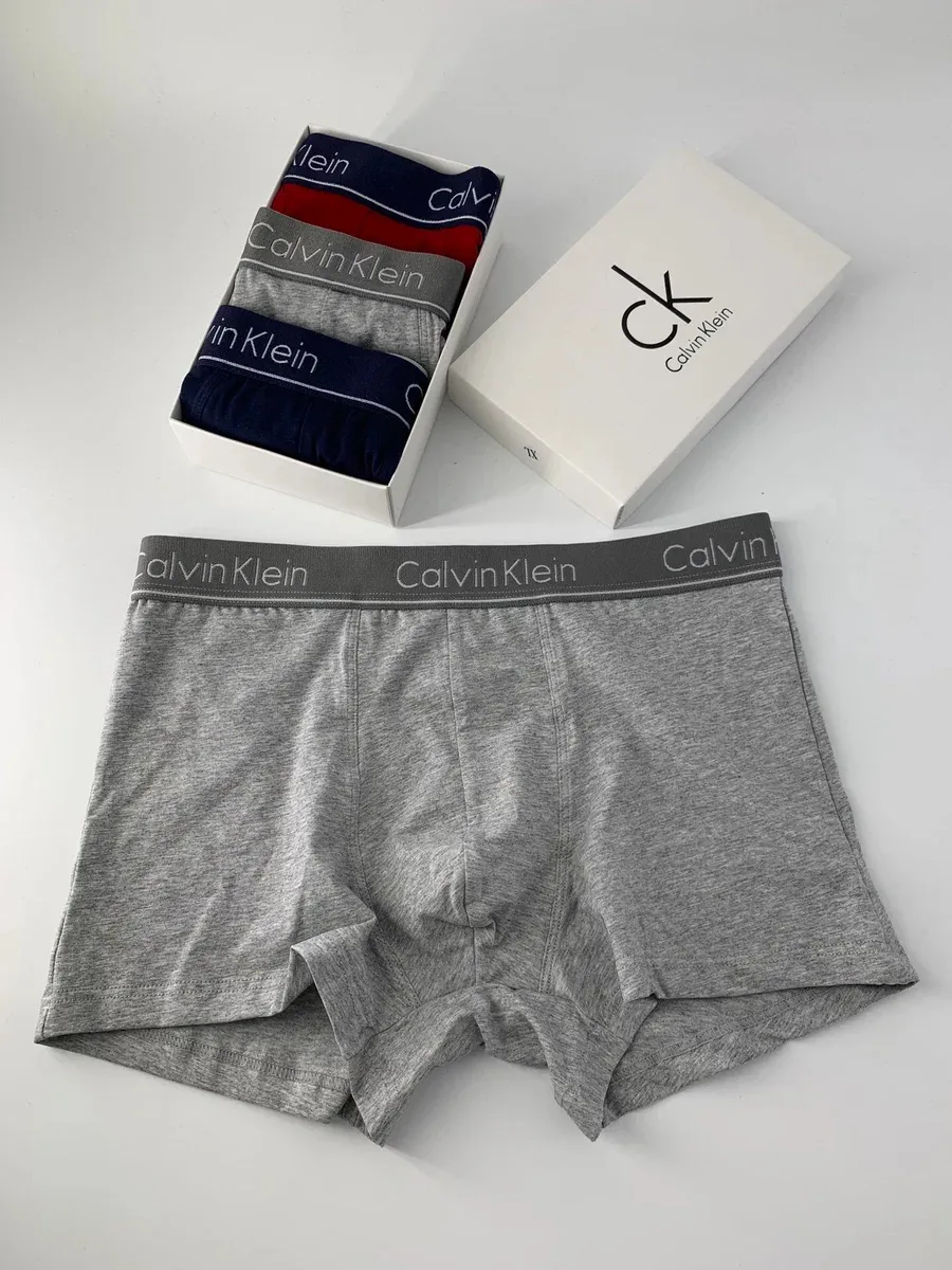 Calvin Klein X 3 Grey Underwear Box Set