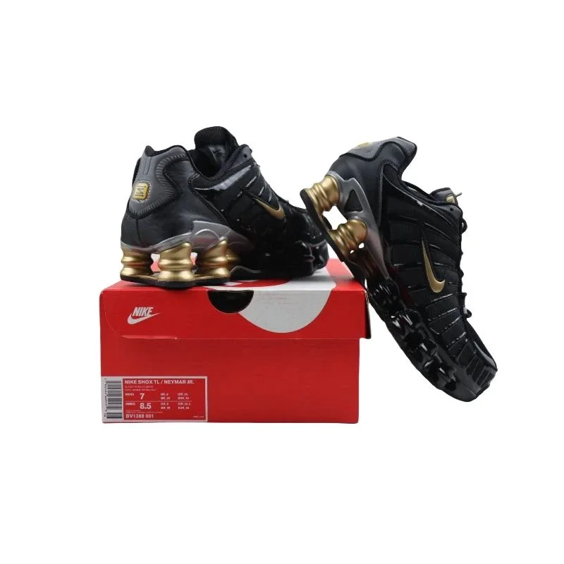 Nike Shox TL 'Black/Gold' Sneakers