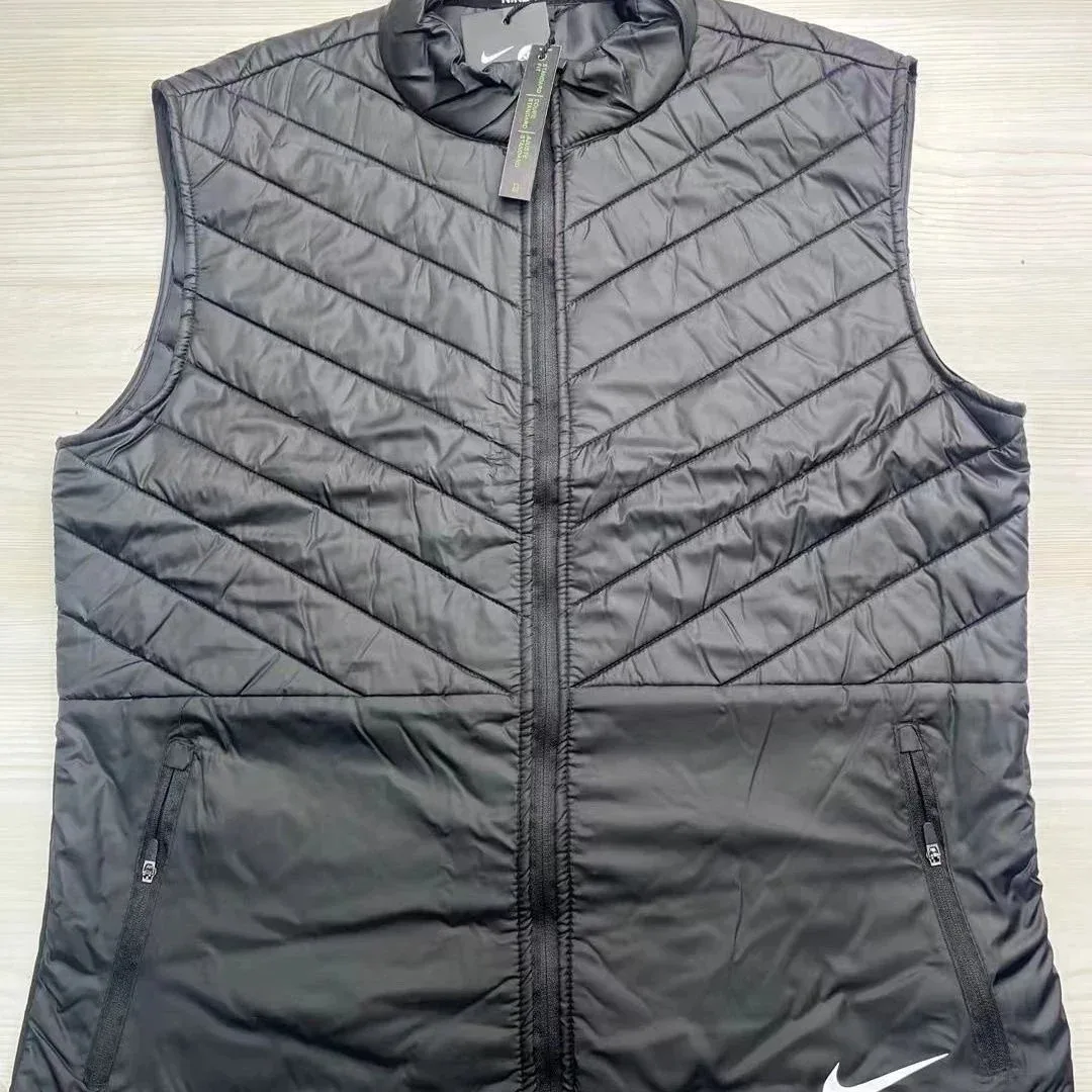 Nike Air Tech Fleece N克夹棉马甲 Black Vest