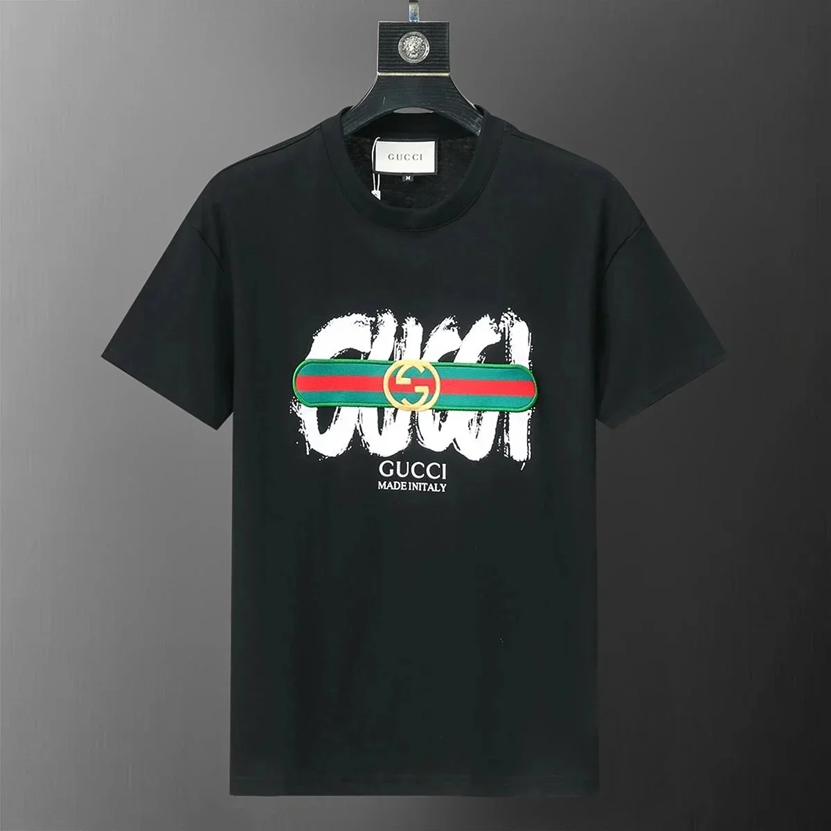 Gucci Black GG Print T-Shirt