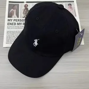 Polo Ralph Lauren Pony Cap Black Baseball Hat