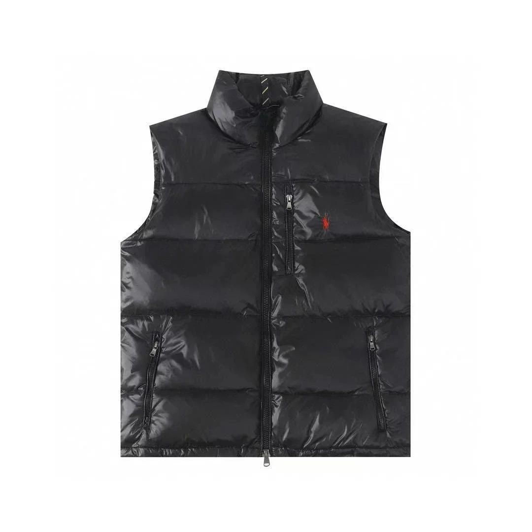 Ralph Lauren亮黑色 Puffer Vest